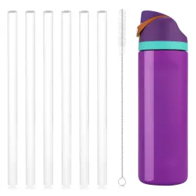 B22cx014 Aiex 6pcs Replacement Straws For Owala Freesip 24 Oz 32 One Size White