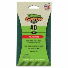7324 Ali Industries 5 Pack - Cleaning And Stripping Synthetic Steel Wool 3-7/8 X 6- Inch 2-pk. -7324