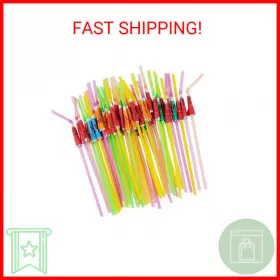 Alink 705409954762 50 Umbrella Parasol Drinking Straws Hawaiian Beach Cocktail Luau Party De