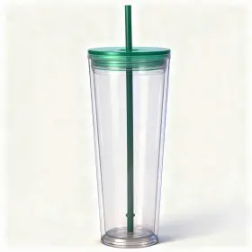 Gl-112 Alohastarttg 24oz Tumbler With Lid And Straw Leak Proof 24 Ounces Green