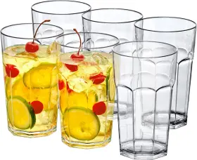 Aa-0238 Amazing Abby - Affinity 20-ounce Plastic 6 Count Pack Of 1 All-clear