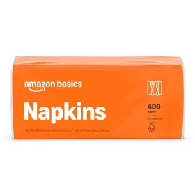 Pd-ly3b46u95w Amazon Basics Everyday Paper Napkins 400 Count Ct White/off-white