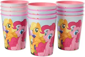American Greetings 068981991595 My Little Pony Party Supplies Plastic Cups 12-count