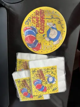 15671 American Greetings Ziggy Graduation Party Napkins And Plates