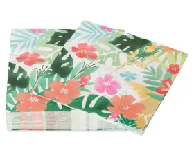 American Greetings 605030531854 Tropical Luau Party Supplies For Bbqs And All Summer Parties Lunch Napkins