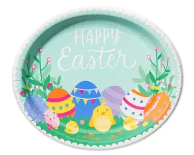 American Greetings 605030743189 36-count Paper Dinner Plates Easter Party Supplies