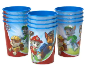 American Greetings 605030801681 Paw Patrol Party Supplies 16 Oz. Reusable Plastic Cups 12-count