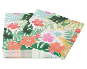 American Greetings 6797807 Tropical Luau Party 6.5 Inch Pack Of 50 Lunch Napkins