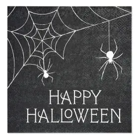 6905281 American Greetings 50count 5 Inch X Beverage Napkins Spiderweb Halloween Party Supplies