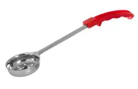 2ouncessilver American Metalcraft 704339706601 Spnp2 Perforated Bowl Spooner Red