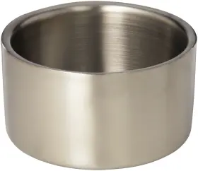 American Metalcraft 704339924395 Sw4 Stainless Steel Doublewall Food Coaster Satin Finish 4 3/4inch Diameter Silv