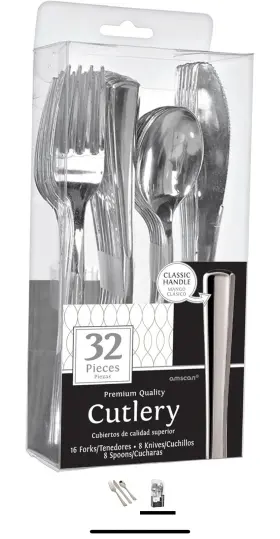 Amscan 013051710323 High Quality Durable Elegant And Timeless Stainless