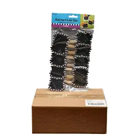 Amscan 013051710668 Mad Tea Party Chalkboard Label Clips 8 Per Pack Lot Of 6 Packs