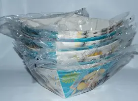 Amscan 013051743253 30 New Despicable Me Large Square Paper Party Bowls 12 Inch Popcorn Minions
