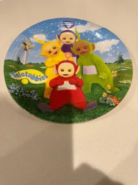 Amscan 048419123927 Teletubbies Vintage 1998 Large Paper Plates 10 Happy Birthday Party Supplies