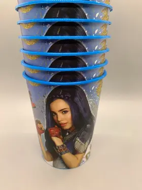Amscan 192937102558 12 - Descendants 2 Birthday Party 16 Oz. Plastic Cups