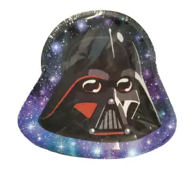 Amscan 192937217528 Star Wars 7.8 Inch Darth Vader Paper Plates 8ct Lucasfilm Party Theme Amscan 192937217528 Star Wars 7.8 Inch Darth Vader Paper Plates 8ct Lucasfilm Party Theme