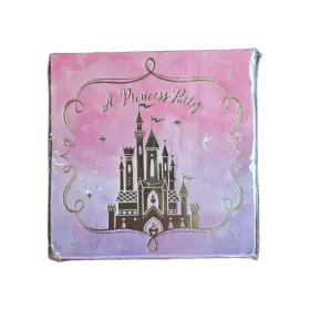 Amscan 192937219911 3x Disney Princess Once Upon A Time Lunch Napkins 16 Birthday Party Supplies