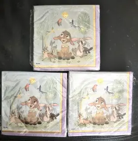 Amscan 192937420751 Wish Disney Movie Valentino Kids Birthday Party Paper Napkins New 3 Packages 5 Inch