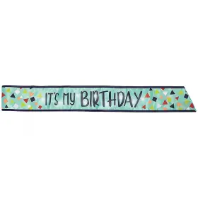 340221 Amscan My Birthday Silk Light-up Sash