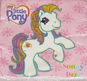 3502858 Amscan My Little Pony Sunny Daze Lunch Napkins Birthday Party Supplies 16 Per Package
