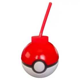 3903038 Amscan Pokemon Nintendo Video Game Kids Birthday Party Favor Pokeball Plastic Sippy Cup