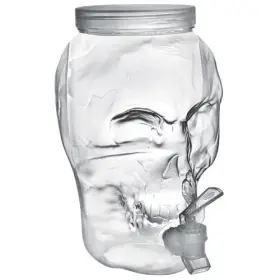 410227 Amscan Skull Plastic Drink Dispenser 1 Gallon Halloween Tableware