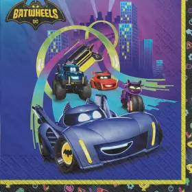 513873 Amscan Batwheels Dc Comics Batman Superhero Birthday Party Paper Luncheon Napkins