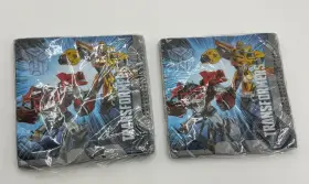 5181045 Amscan Transformers Lunch Dinner Napkins 16 Per Package Birthday Party Supplies 2 Lot