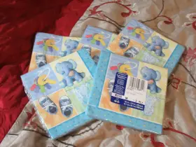 519078 Amscan Baby Shower Napkins 5 New Packs Usa