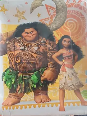 541832 Amscan Moana Disney Movie Polynesian Kids Birthday Party 7 Inch Square Paper Dessert Plates