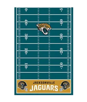 572338 Amscan 3x Jacksonville Jaguars Nfl Plastic Table Cover 54 Inch X 96 New Fast Shipping
