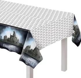 572871 Amscan Multicolor Plastic Table Cover 54 Inch X 96 1 Pc. - Perfect Spooky Party