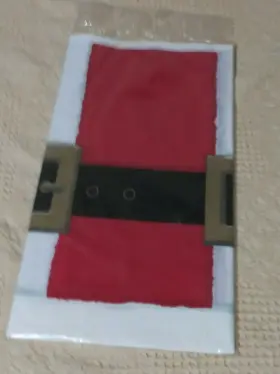 573696 Amscan Christmas Santa Plastic Table Cover Suit 54 In X 102