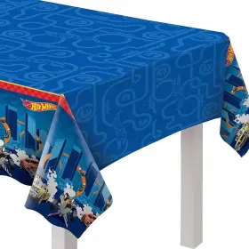 574172 Amscan Hot Wheels Race Car Toy Kids Birthday Party Decoration Plastic Tablecover