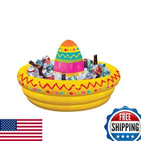 Amscan B07c2yd5sq Sombrero Inflatable Cooler - 16 1/2 X 33 4/5 1 Pc