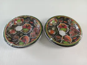 742873 Amscan For Disney Villains Halloween Paper Plates 6.75 Inch Two Packages 18 Each Pkg