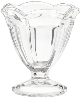 Anchor Hocking 076440523454 Footed Sherbet/dessert Dish Glass 4.5-ounce