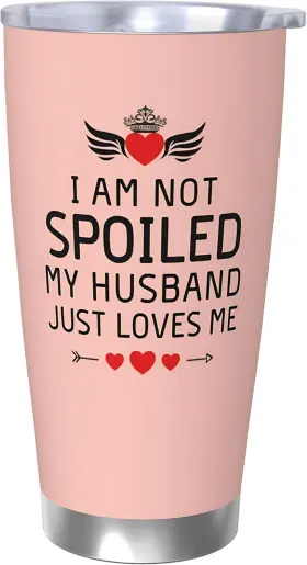 Wife0001 Ancpeany Anniversary And Mothers Day Gifts For 3.5 Inch W X 7.1 H Wife-rose Gold