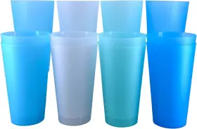 007b Aoyite Large Plastic Cups 32 Oz - Reusable Big 12 Count Pack Of 1 Coastal 007b Aoyite Large Plastic Cups 32 Oz - Reusable Big 12 Count Pack Of 1 Coastal