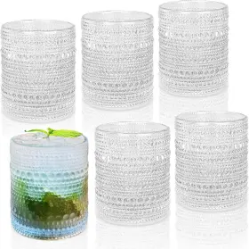 Bdblb-10-6 Artcochan Hobnail Drinking Glasses Set Of 6 10 Oz Cocktail Clear