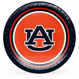 Artstyle 708450584193 Ncaa Paper Plates 10 Inch 85 Ct. Auburn Tigers