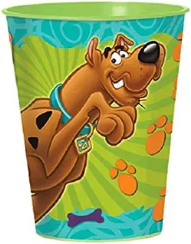 As Shown 013051482398 Scooby-doo Plastic Favor Cup 16 Oz Reusable Party Drinkware