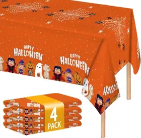 Attz-000532 Atfunshop 4 Packs Halloween 108 Inch X 54 Rectangular 5. Character