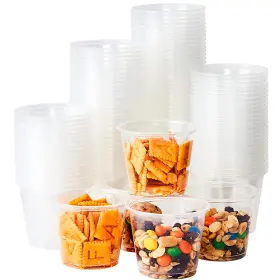 Avant Grub 195759000187 Leakproof Bpa Free 5.5 Oz Souffle Cups 100 Pk. Stackable Portion Containers