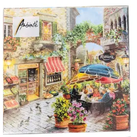 Avever 759170077410 20-ct 13x13 Coffee Napkins Bakery Fall Paper Dec
