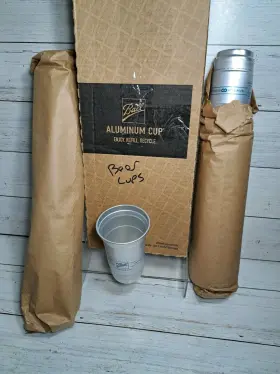 Ball Corporation 313092521514 Aluminum Cup Recyclable Party Cups 9 Oz. 50 Per Pack Ball Corporation 313092521514 Aluminum Cup Recyclable Party Cups 9 Oz. 50 Per Pack