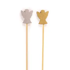 Bamboomn 941204007256 Angel Holiday Picks Skewers For Desserts Appetizers Drinks - 4.7 Inch 12cm