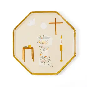 B1011 Be A Heart Catholic Party Luncheon Plates Event Celebration Dinnerware Accessories