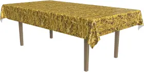 54533 Beistle Straw Tablecover